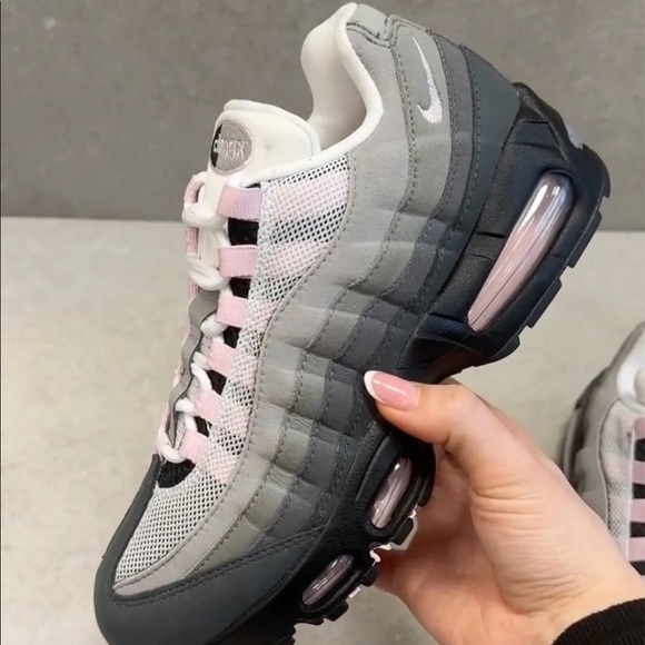 Nike Shoes - Air max 95 pink & gray big bubble 2026